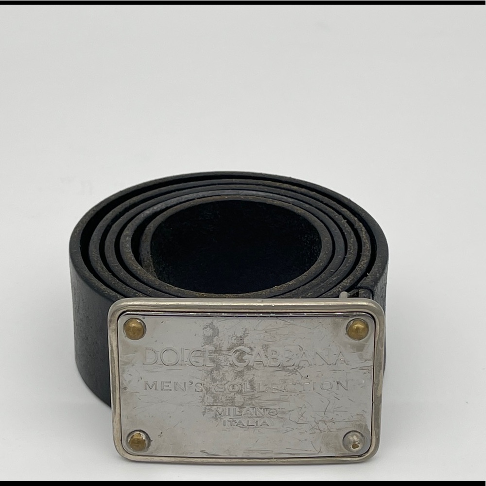 Dolce & Gabbana
logo plaque belt